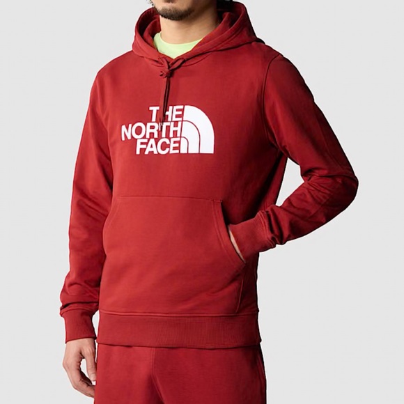 The North Face Men's Red Hoodie Size Medium - Picture 1 of 5